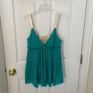Elizabeth and James Babydoll Cami Top sz S